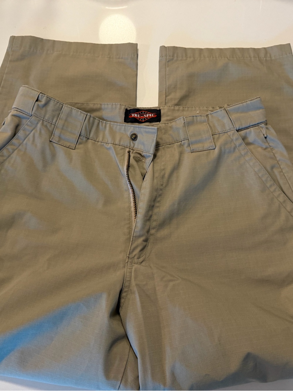 Men's Flat Front Shorts in Light Khaki by Tru-Spec